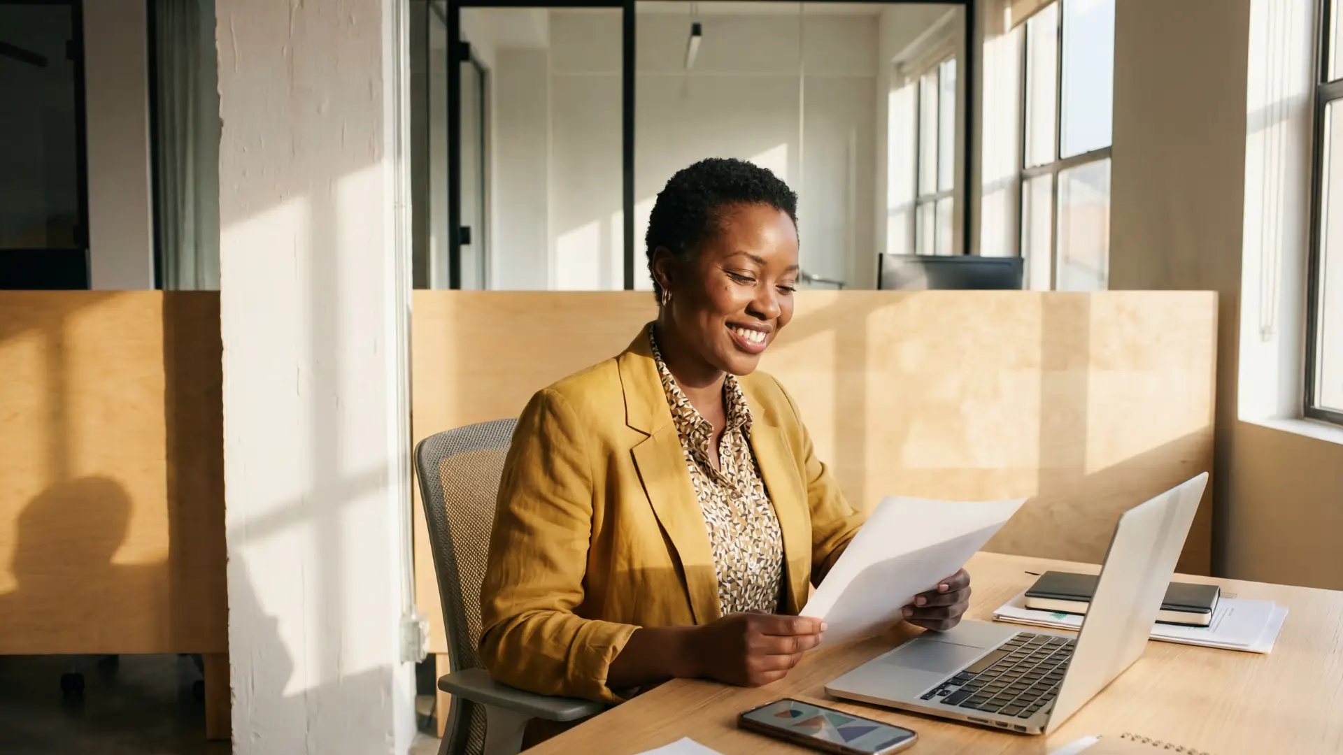 A professional making workforce decisions